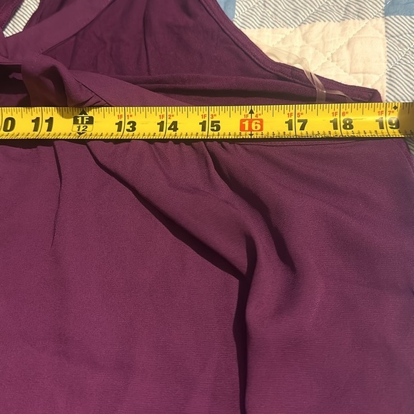 I.N.C. INTERNATIONAL CONCEPTS
Women's Halter-Neck Sleeveless purple Top - Picture 4 of 10